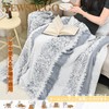 Newseego Blanket, Soft, Fluffy, Fashionable Blanket, Jacquard Cotton Fleece, Lightweight,