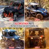 SAUTVS Front Floor Mats for Honda Talon 1000X-4 1000R-4 1000XS-4