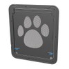 Pet Screen Door Magnetic Flap Screen Automatic Lockable Black Door