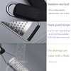 Stainless Steel Cheese Grater Lemon Peeler Vegetable Shredder Kitchen Supplies