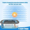 Standard Square Refills Disposal Bags Refill Compatible with Genie Diaper