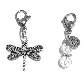 Clip On Charm, Build Your Own Bracelet, Bag, Purse, Handbag, Message, Inspirational, Keychain, Zipper Pull, Jewelry, Metal