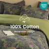 BISELINA 100% Cotton Muslin Duvet Cover Set Queen, 3 Pcs