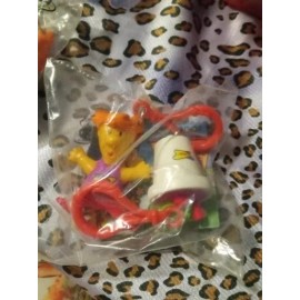 Vintage Sonic Wacky Pack Backpack Danglers 1999*NEW*