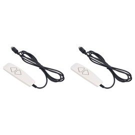 2 Piece Lift Chair Remote Control with 2 Buttons, 5 Pin Universal Hand Control Switch, Lifting Chair Hand Control for Electric Recliners, Works with Okin, Dewert,