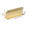 Sunlithor Edge Finger Tabs Pulls for Cabinet Kitchen Hardware Drawer