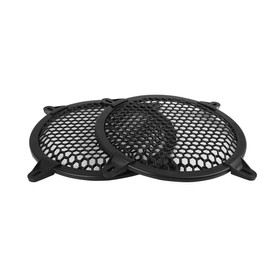 X AUTOHAUX 2pcs 8" Speaker Subwoofer Grill Cover Mesh Protector for Auto