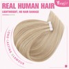 YoungSee Human Hair Tape in Extensions Blonde Highlight Tape Hair