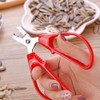 Nutcracker Nut Pistachio Sunflower Peeler Scissor Plier Stainless Steel Walnut