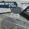 Aviation Pilot Kneeboard - E6b Flight Computer Plus Plotter &