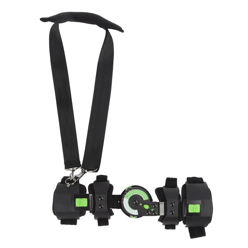 Adjustable Hinged Elbow Brace with Strap Sling Rehabilitation Support Corrective