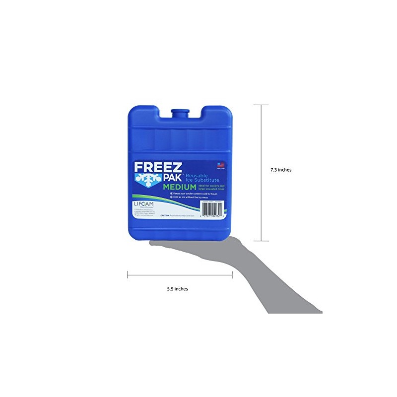 Freez Pak, Reusable Ice Pack, Medium