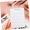 OHPHCALL Realistic Eyelash Practice Cards Lash Grafting Training Book for