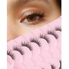 Half Lashes Natural Half Eyelashes Wispy Corner Lashes Cat Eye