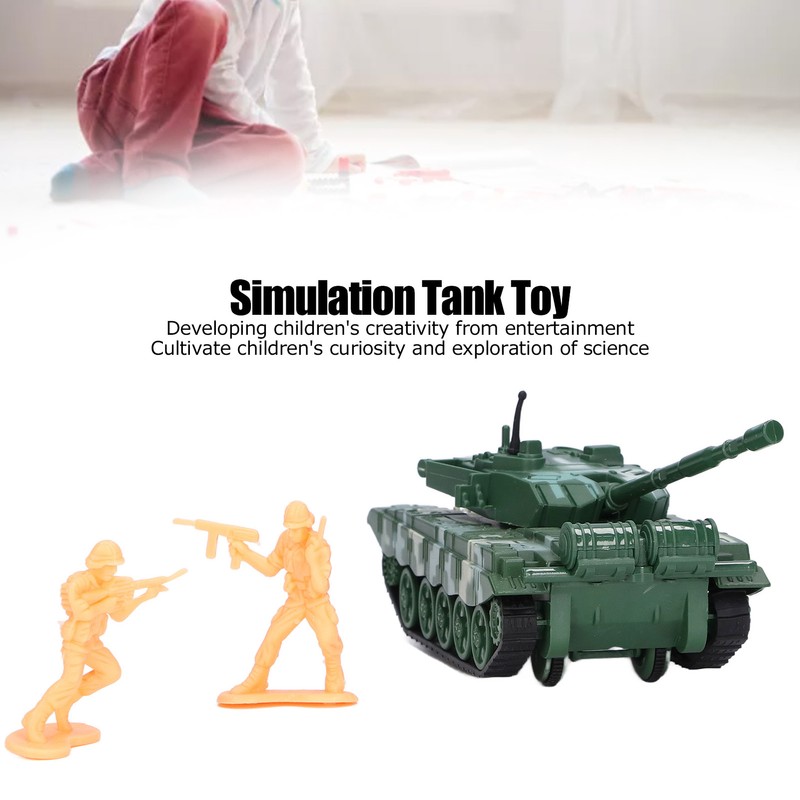 1: 72 Alloy Tank Toy High Simulation Pull Back Tank