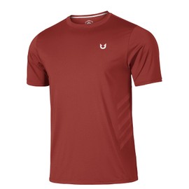 NORTHYARD Breathable 2.0™ Men's Athletic Workout T-Shirt REDOCHRE-3XL