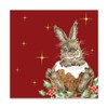 Wrendale Designs by Hannah Dale Merry Little Christmas' Rabbit Lunch