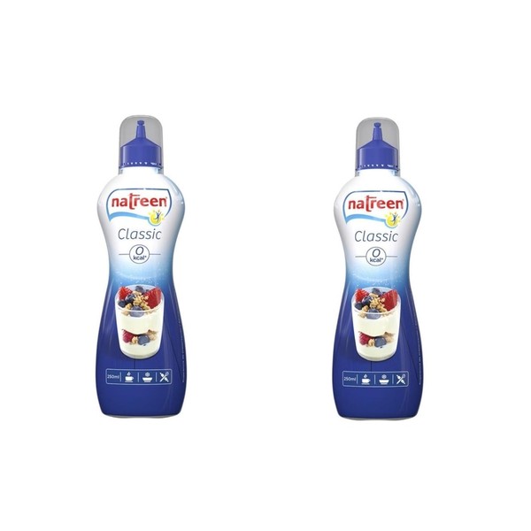 MADALO Natreen Flüssiger Süßstoff, 250 ml, insgesamt 500 ml, 2