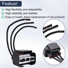 WRK4KMA59 Blower Cooling Fan Resistance Pigtail Connector Fit for Kia Sedona 2014-2018 Kia Optima 2014-2019 Replace WRK4K-MA59 Cooling Fan Resistor Pigtail Connector