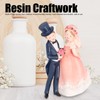 European Style Couple Craft Figurine Resin Craftwork Table Ornaments Home
