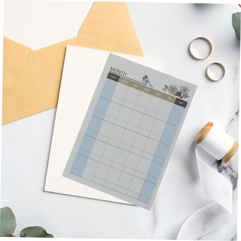 TEHAUX 6pack Daily Planner Notepad Compact To-do List Notebooks Page