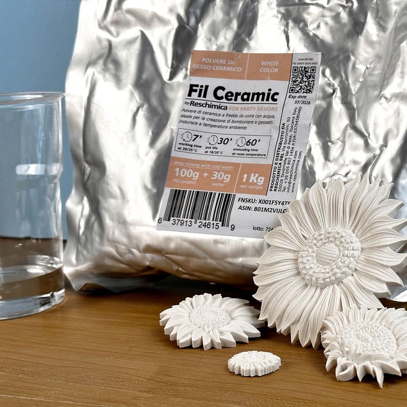 Modelling Plaster for Casting, Craft Plaster Fine Plaster Powder, Ideal