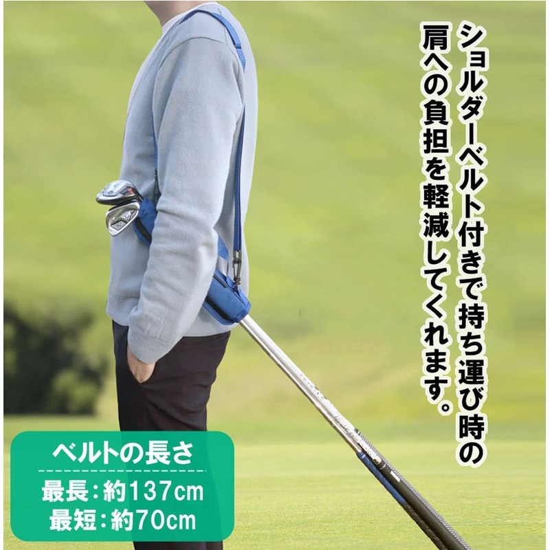 GoodsLand GD-GOLCLCV-NV Golf Club Carry Bag Carrying Case Sub Bags