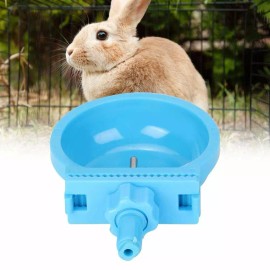 RNL RabbitNippLes.com 10Pcs Rabbit Watering Cup Drinking Feeder Bowl waterer 5/16” barb