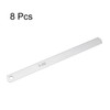 QUARKZMAN 8 Blades Metric Steel Feeler Gauge, 0.6mm Thickness Filling