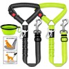 3 Piece Set Dog Seat Belt Retractable Dog Car Seatbelts