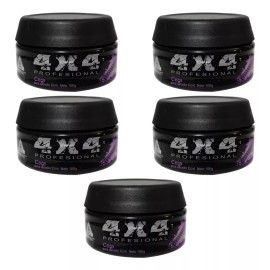 4x4 5 Cera  Para Cabello Remoleable 4x4 100g