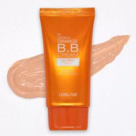 Bidameun Crema Base De Maquillaje Coreana Bb Derma Naranja Y Rosa_4pz