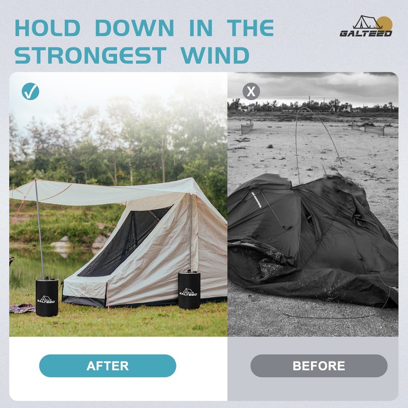 Canopy Water Weight Bag,220 LBS Water Tent Weights Set of