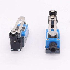 POFET ME-8108 Momentary Limit Switch Adjustable Roller Lever Arm NC-NO CNC Cutter Laser Plasma Compatible with AR-duino 0~250V/5A Pack of 5