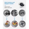 Hygie Rinse Upgraded 3 in 1 Kitchen Sink Drain Strainer