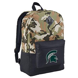 Broad Bay Michigan State University CAMO Backpack Medium Michigan State Backpacks