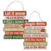 Christmas Decoration Wood Sign, Let It Snow (Let It Snow)/Jingle