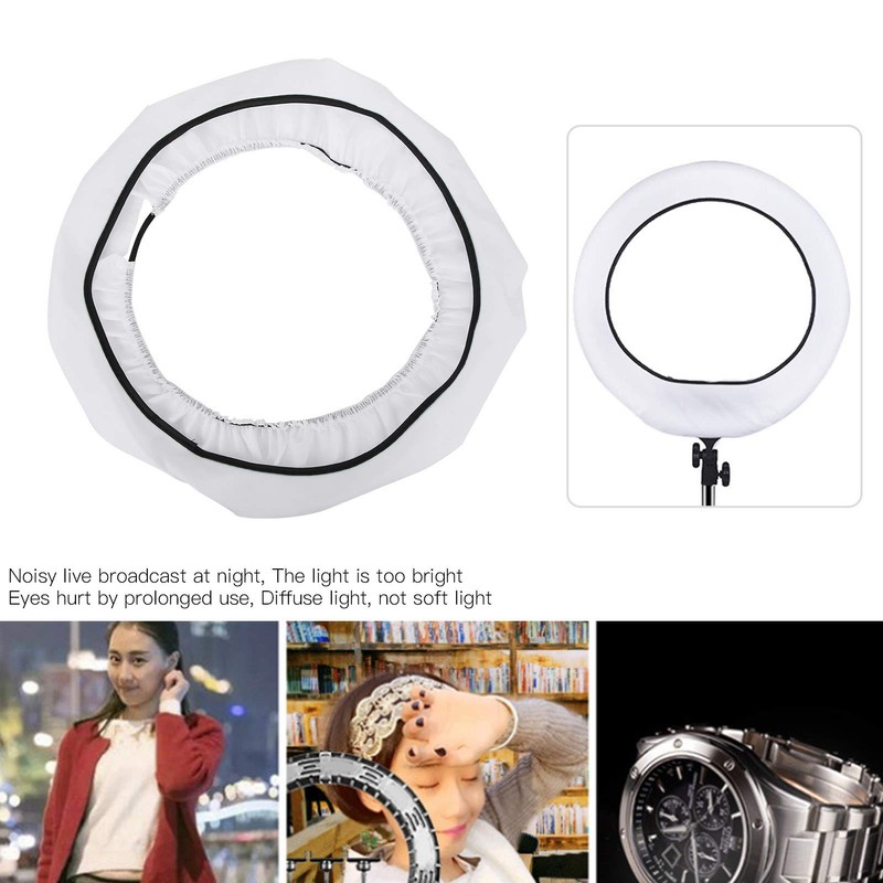 LED Ring Light Softbox Diffuser Retractable,Collapsible Photography Video Light Softbox
