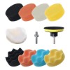 Set 11 Almohadillas Pulidoras de Esponja y Lana BEILISISHOP con