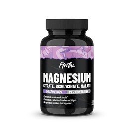 EFECTIV Magnesium Bisglycinate 90 Capsules 3 Forms