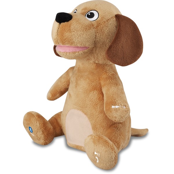 iLive iSB485DOGBR Bluetooth Buddy Dog Speaker, Moves to The Music