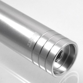 TrueSpike Silver TrueSpike Stubby Antenna 6" Fits 07 19 GMC Chevy Silverado Sierra HD