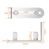 Wolfbird Adjustable Floor Guide Sliding Barn Door Wall/Door Bottom Guide
