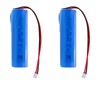 CPZZ 3.7V Battery 2600mAh High-Performance 3.7Volt Rechargeable Batteries with XH2.54/2P