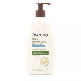 Aveeno Sheer Hydration Daily Moisturizing Fragrance-Free Lotion with Nourishing