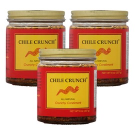 Chile Crunch - A Crunchy All Natural Spicy Condiment (Original) - 3 Pack