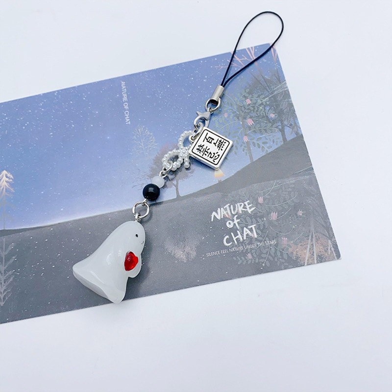 ROYALEAD Glow Spirit Pendant Bag Strap Key Chains Unique Glow