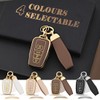 Key Fob Cover with Keychain for Toyota 2018-2024 RAV4 Camry