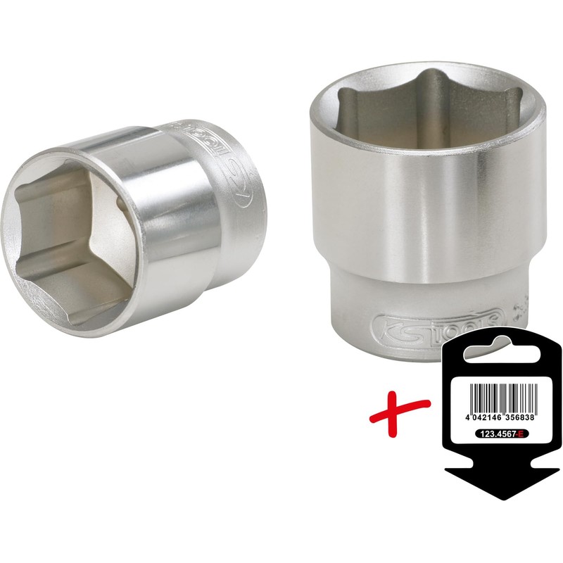 KS Tools 917.1213 1/2 Hexagonal Socket, 13 mm