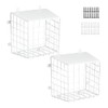 Picowe 2 Pack Dryer Vent Cover Outside, Outdoor Vent Cover